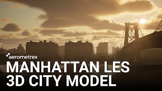 Manhattan LES Aerometrex 3D Model [upl. by Ocirnor968]