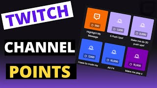 How to Create Channel Points For Twitch 2020 Tutorial [upl. by Moth]