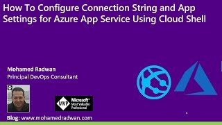 How To Configure Connection String and App Settings for Azure App Service Using Cloud Shell [upl. by Meagher]