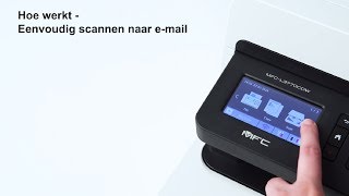 Hoe werkt  eenvoudig scannen naar email [upl. by Achorn]