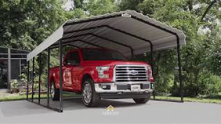 Arrow Carport How To Assemble [upl. by Calla]