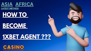 How to take 1xbet Master Agent  Become 1xbet Agent From Any Country  1xbet Agent Account Create [upl. by Atinyl856]