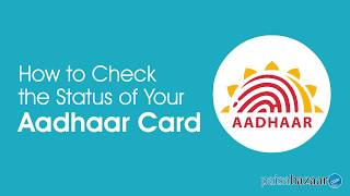 How to Check your Aadhaar Status  Paisabazaarcom [upl. by Eadnus845]