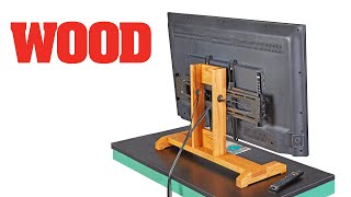 How To Make A TV Stand  WOOD magazine [upl. by Aillij]