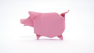 ORIGAMI PIG Jo Nakashima [upl. by Largent]