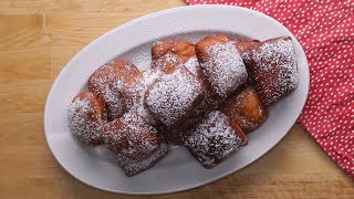 How To Make Homemade Beignets • Tasty [upl. by Neelyak]