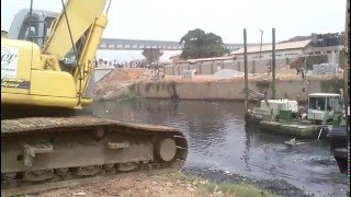 Odaw River Dredging Accra [upl. by Douglas]