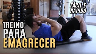 UM TREINO DE EMAGRECIMENTO COM MUSCULAÇÃO QUE VOCÊ PODE FAZER FACILMENTE [upl. by Erek]