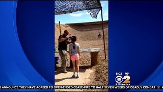 Officials 9YearOld Girl Accidentally Kills Ariz Gun Instructor With Uzi [upl. by Storm]