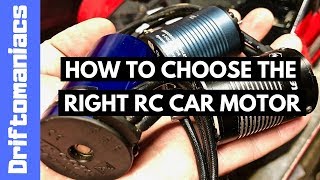 How To Choose The Right RC Car Motor [upl. by Lyell916]