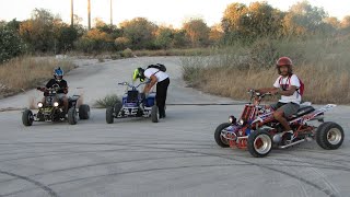 Yamaha Banshee 350  Having Fun amp Ripping Tires [upl. by Nairoc590]