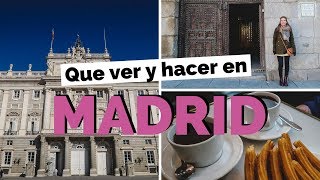 10 Cosas Que Ver y Hacer en Madrid España Guía Turística [upl. by Calle438]