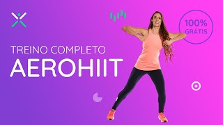 AEROHIIT COMPLETO PARA EMAGRECER EM CASA [upl. by Tedi]