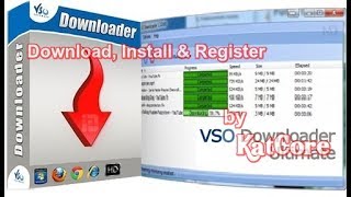 VSO Downloader Ultimate 50142  Patch Latest June2017 [upl. by Enidlareg]