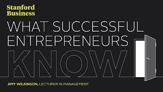 What Successful Entrepreneurs Know [upl. by Bord752]