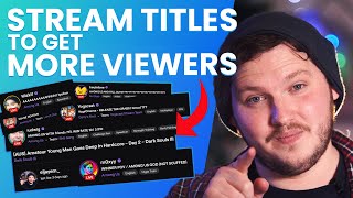 How To Title Your Twitch Stream To Get MORE Viewers [upl. by Courtenay]