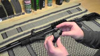 Mossberg 500 Project Bushnell TRS25 Red Dot [upl. by Leo402]