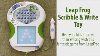 Leap Frog Scribble amp Write Electronic Talk Toy [upl. by Churchill]