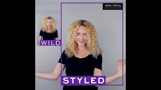 John Frieda® Frizz Ease® Dream Curls® Collection Wild to Styled [upl. by Kerry752]