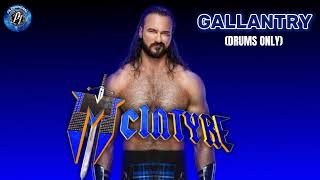 Drew McIntyre  Gallantry Defining Moments Remix Drums Only [upl. by Tiler]