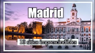 Viaje a MADRID  10 SITIOS TOP que ver en Madrid [upl. by Ahsinahs919]