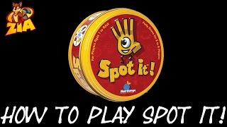 Spot It  HOW TO PLAY [upl. by Dustie655]