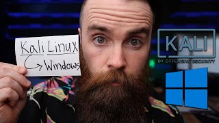 Kali Linux on Windows in 5min WSL 2 GUI [upl. by Audwen]