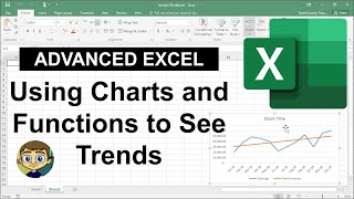 Advanced Excel Using Charts and Functions to See Trends [upl. by Ayrad]