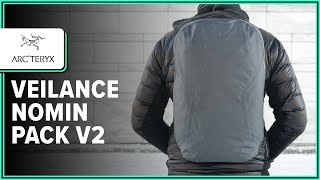 Arcteryx Veilance Nomin Pack V2 Review 2 Weeks of Use [upl. by Warfore]