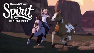 Stampede  SPIRIT RIDING FREE  Netflix [upl. by Barayon30]