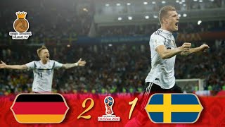 Alemania 21 Suecia  Mundial Rusia 2018  Resumen y Crónica HD TV Azteca 1080p [upl. by Gamages]