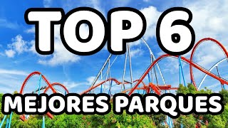 4K TOP 6 MEJORES PARQUES DE ATRACCIONES DE ESPAÑA [upl. by Arocal]