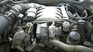 Mercedes E320 W210 crankshaft position sensor replacement [upl. by Rebna]