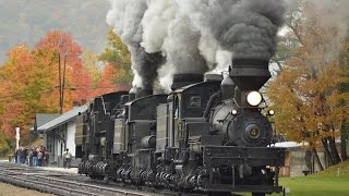 Cass Scenic Railroad Appalachian Fall Foliage [upl. by Engen]