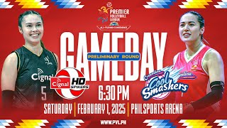 CIGNAL vs CREAMLINE  Full Match  Preliminaries  202425 PVL AllFilipino Conference [upl. by Sager]