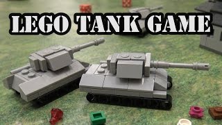 LEGO WWII Micro Tank Battle Combat Game by Brickmania [upl. by Enyalb]