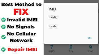 Repair IMEI Number without Root  Fix No Network  Tech Ustad [upl. by Hagan200]