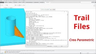 Creo Parametric Configuration  Trail Files [upl. by Leahicm]