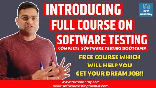 Software Testing Tutorial Introduction and Course Topics  Software Testing Bootcamp [upl. by Assirt]