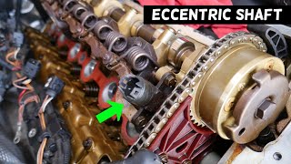 BMW BAD ECCENTRIC SHAFT SENSOR REPLACEMENT LOCATION EXPLAINED [upl. by Eyahsal]