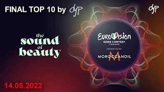 Eurovision 2022  Final TOP 10 [upl. by Paschasia199]