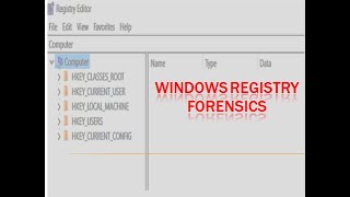 Digital Forensics for Beginners Windows Registry Forensicspart1 [upl. by Gereld]