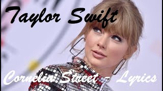 Taylor Swift  Cornelia Street ♫ Lyrics Karaoke [upl. by Uy]