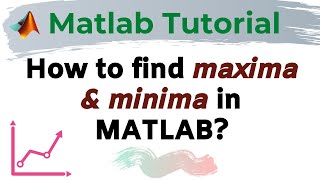 How to find maxima and minima of an experimental data in Matlab [upl. by Jeanine]