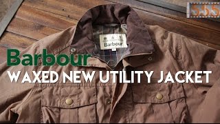 Review Barbour New Utility Waxed Cotton Jacket [upl. by Blount]