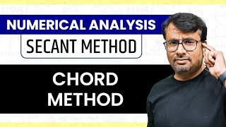 Secant Method  Chord Method  Numerical Methods  Formula amp Examples [upl. by Dustie]