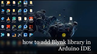 how to add blynk library in arduino [upl. by Aniez569]