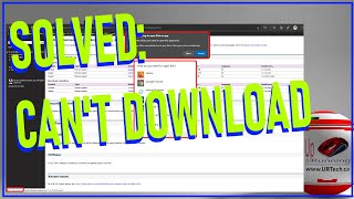 SOLVED Cannot Download Files With Chrome or Edge [upl. by Farlie466]