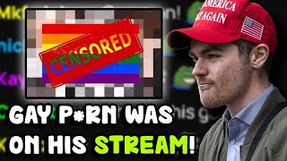 Nick Fuentes FORGOT To End Stream [upl. by Orran]