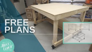 DIY CNC Table Build  FREE Plans [upl. by Ydner]